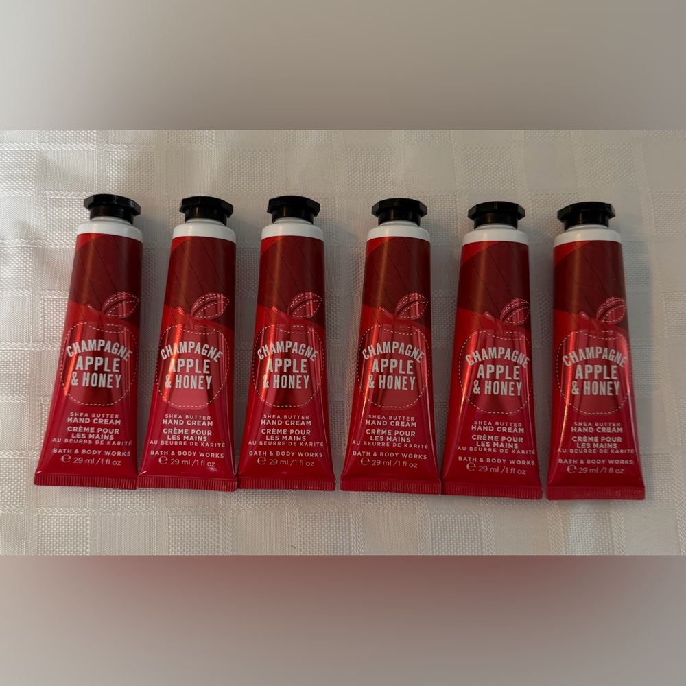 Bath & Body Works Champagne Apple & Honey Hand Cream - Lot Of 6